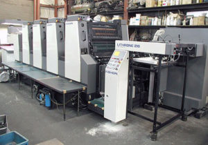 Walsh Printers - first Litho Press