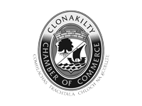 Clonakilty Chamber of Commerce Logo Greyscale