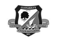 Clonakilty RFC Logo Greyscale