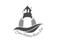 Clona Holiday Homes Logo Greyscale