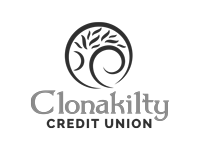 Clonakilty Credit Union Logo Greyscale