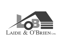 Laide & O'Brien Logo Grayscale