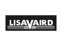 Lisavaird Logo Grayscale