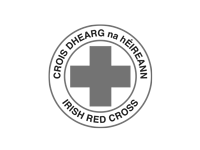 Red Cross Logo Grayscale