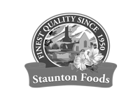 Staunton Foods Logo Grayscale