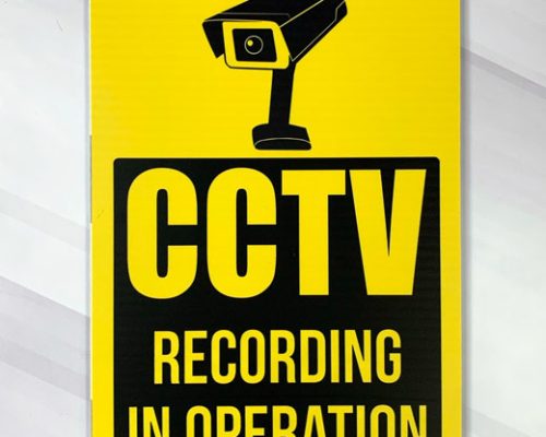 CCTV Sign