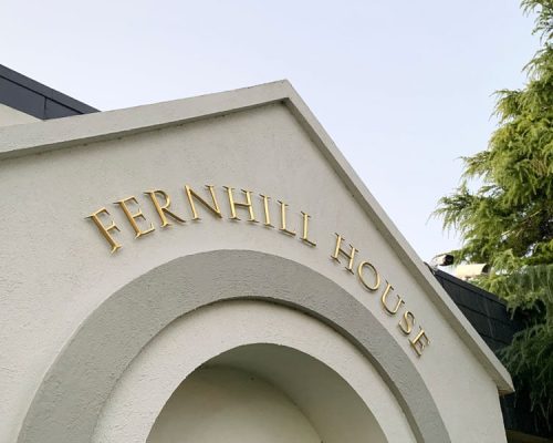 Golf Leaf Lettering
