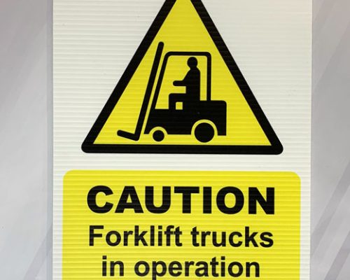 Machinery Sign