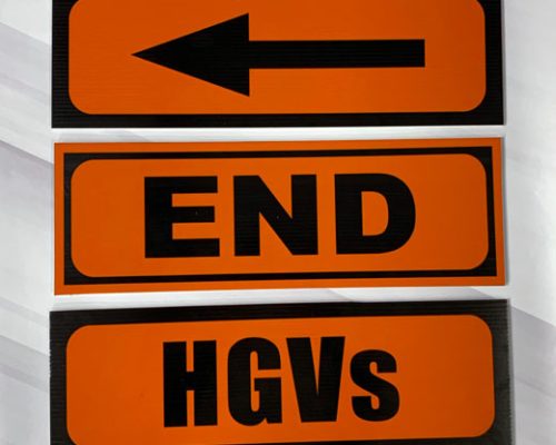 Road Works Signs