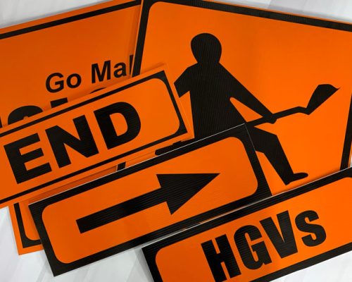 Road Works Signs