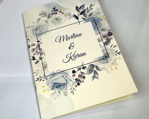 Wedding Ceremony Booklet