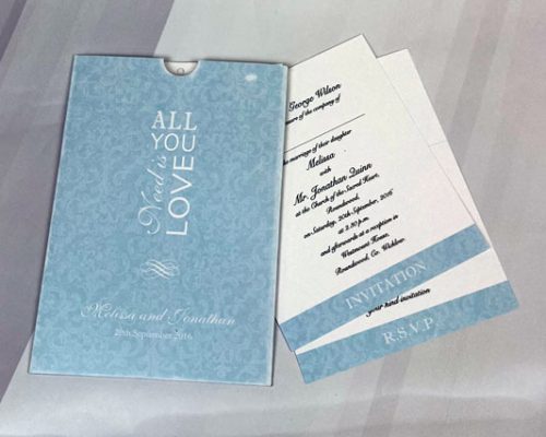 Wedding Invitation and RSVP