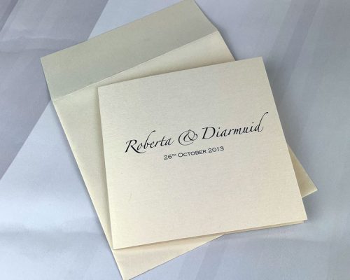 Wedding Invitation with Envelope